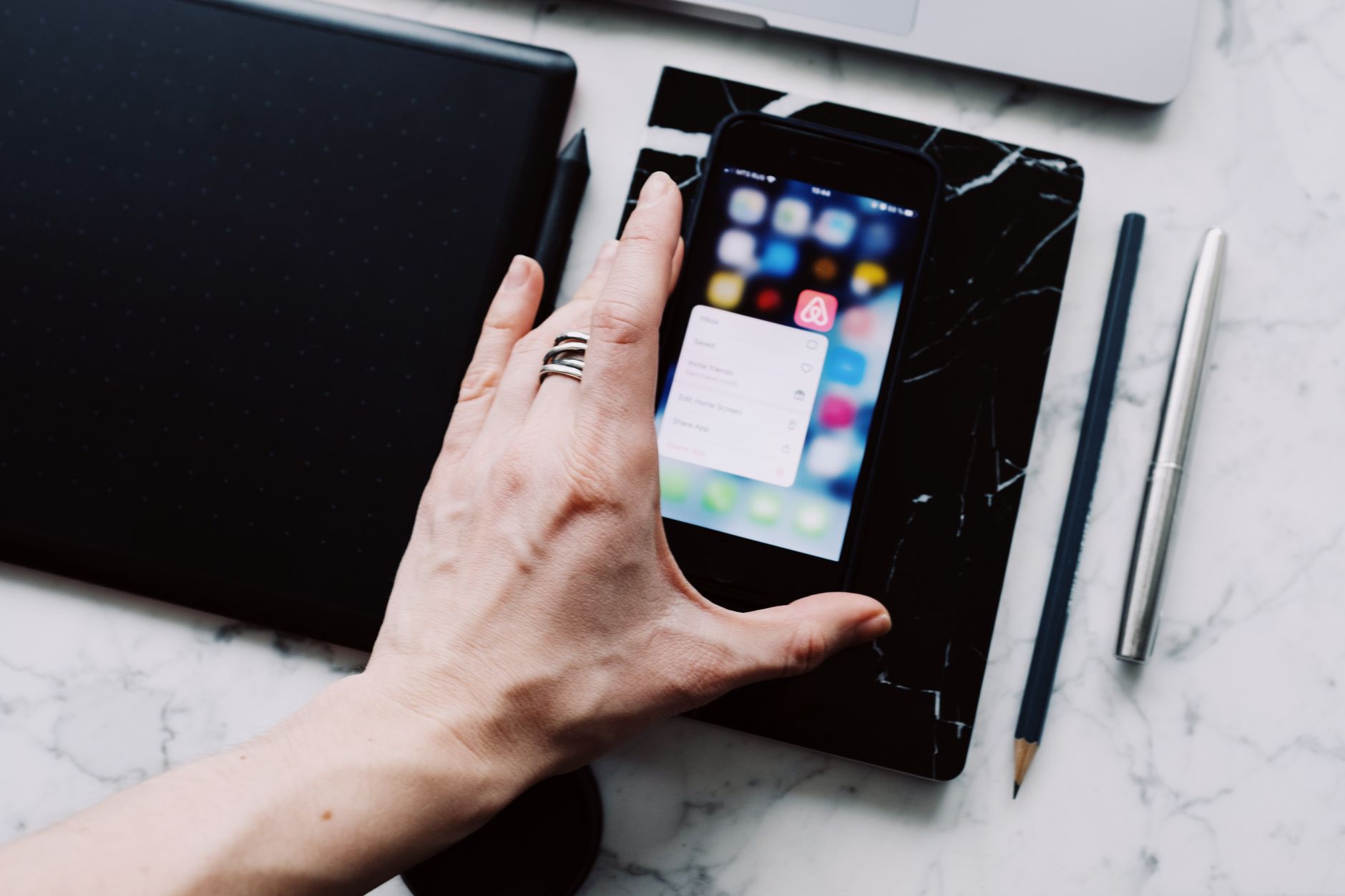 Mobile-optimised form with large touch targets and clear submit button